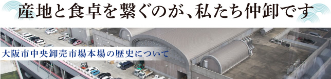 歴史について | 大阪市水産物卸協同組合
